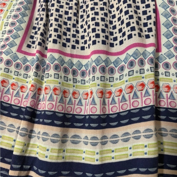 Holding Horses super soft rayon printed skirt with wide shirred elastic waist. - Picture 4 of 15